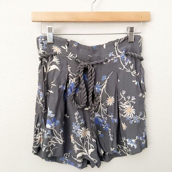 AMUSE SOCIETY | Bundle Set Gray White Blue Button Tank Rope Shorts | Size Small - Picture 3 of 12